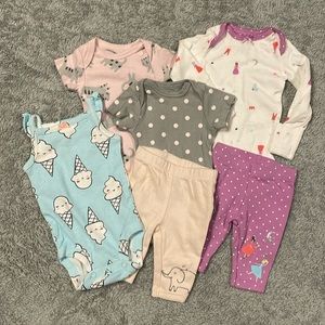 Baby girl Newborn bundle